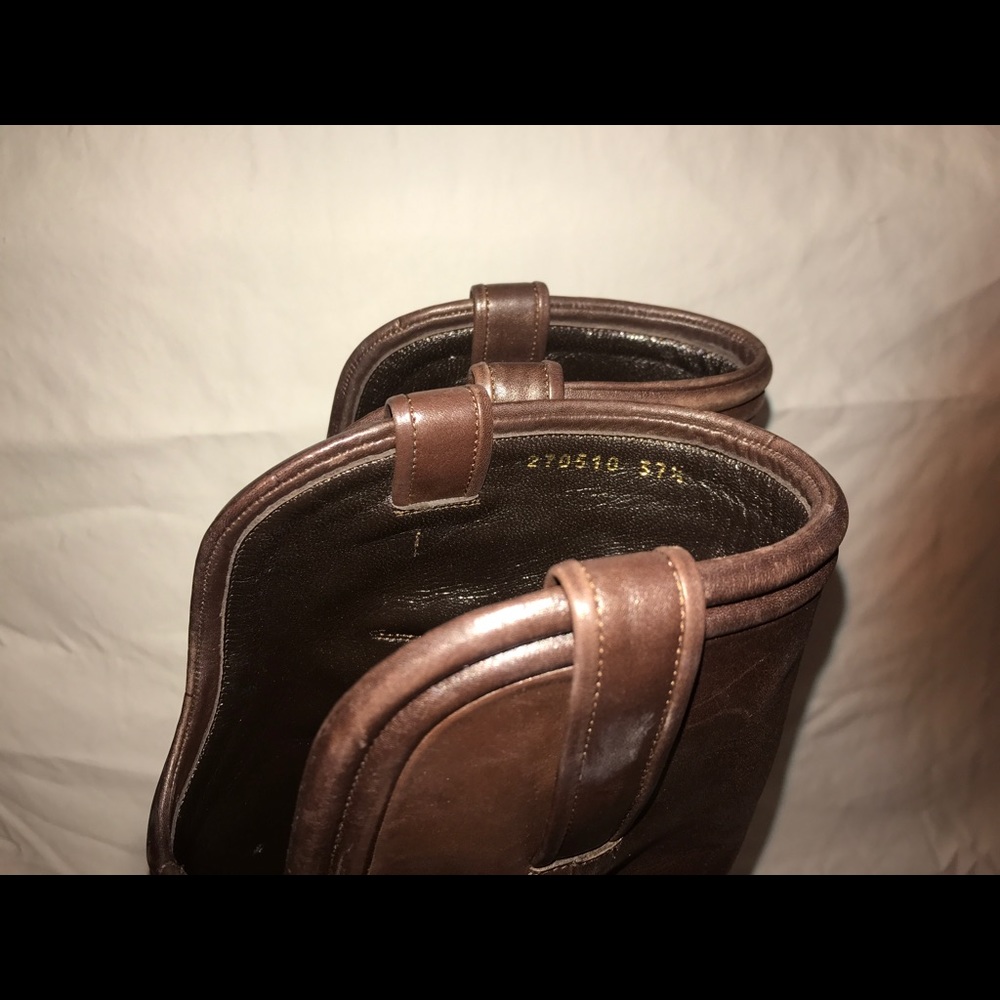 Beautiful Lifford Gucci knee high boots in cocoa - Picture 6 of 8